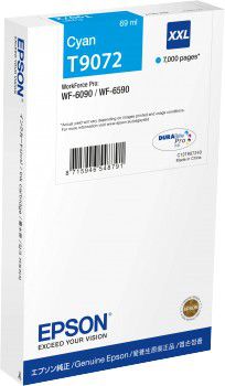 Ngjyrë për printer Epson C13T907240 / T9072, e kaltër