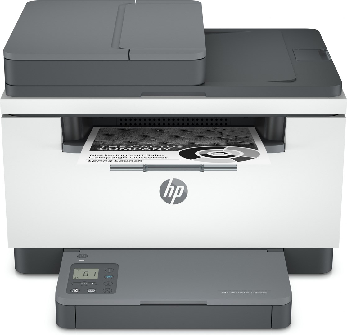 Printer HP LaserJet MFP M234sdne, A4 Mono, Multifunksional, i bardhë