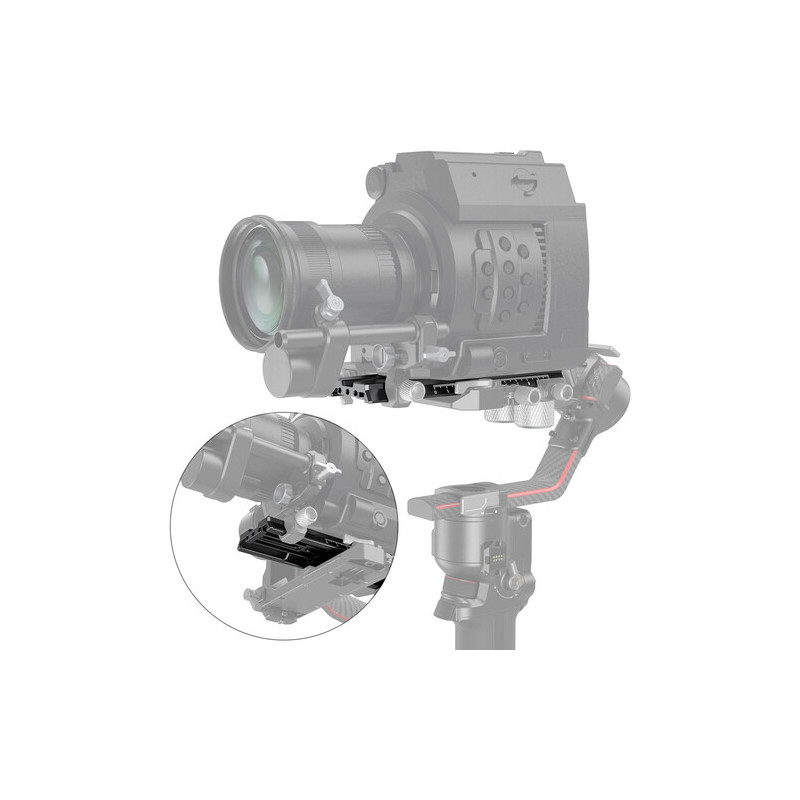 SmallRig Extended Quick Release Plate for DJI RS 2/Ronin-S