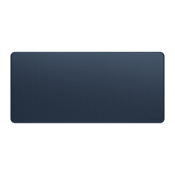 Satechi Vegan Leather Premium Desk Mat, Blue