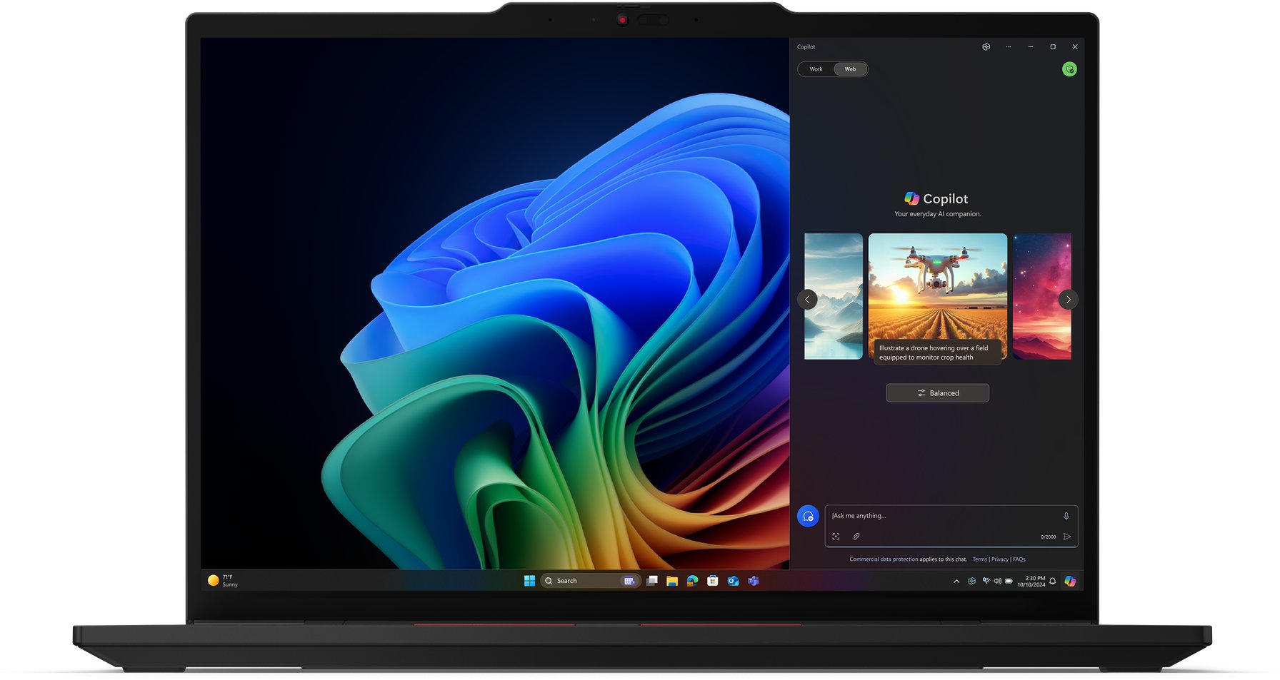 Laptop Lenovo ThinkPad T14s Gen 6, Ryzen AI 7, 32GB RAM, 512GB SSD, i zi