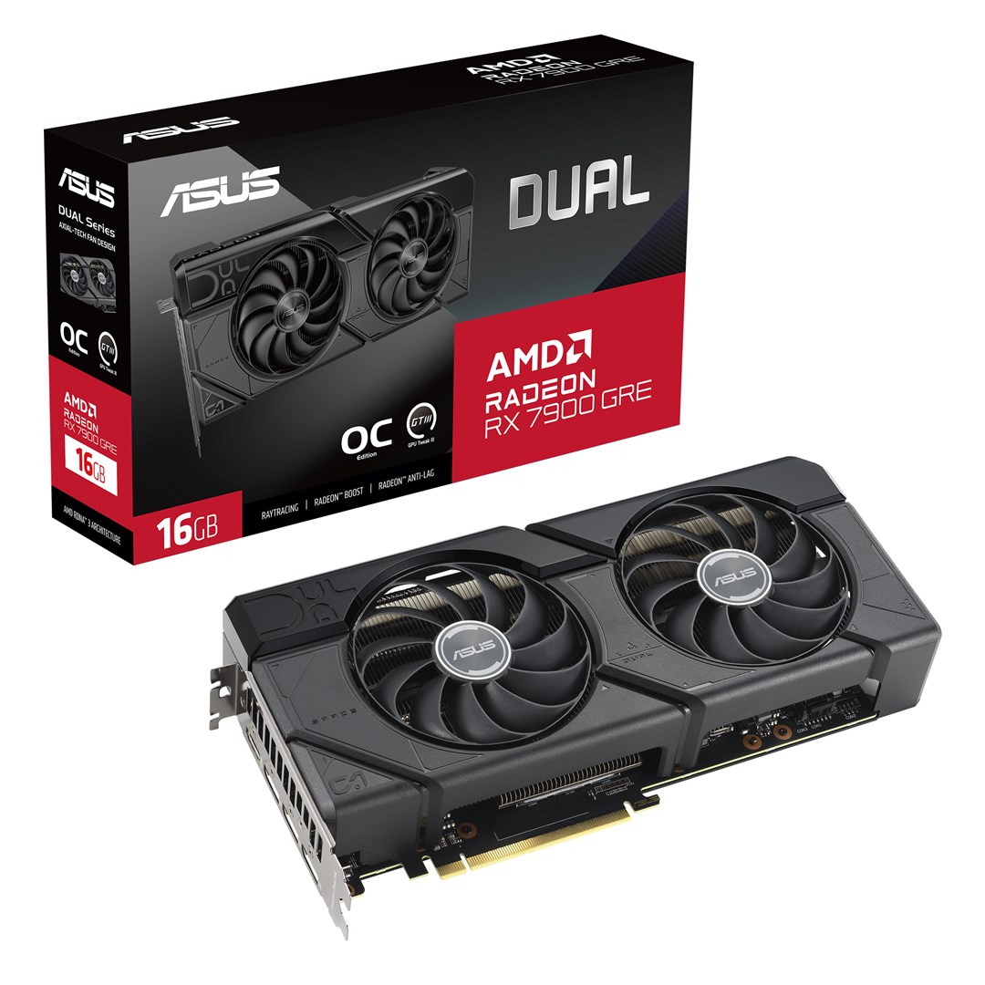 Kartelë grafike Asus Dual Radeon RX 7900 GRE OC 16GB GDDR6