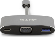 Adapter USB C LMP USB-C Station LMP-USBC-VGA-MA-SG, VGA 1080p, USB 5 Gbps, gri