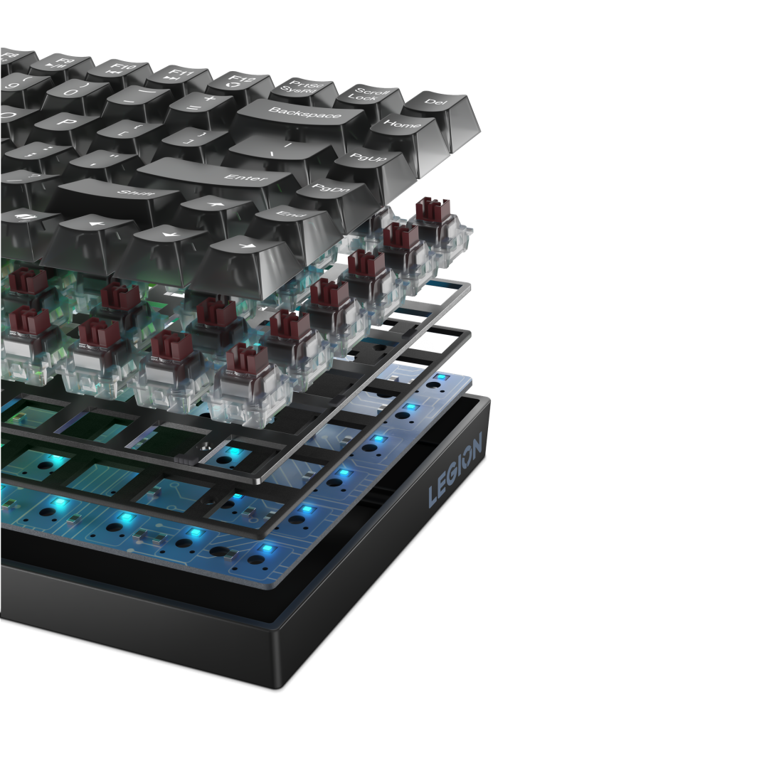Tastierë gaming Lenovo Legion K510 Mini Pro, me kabllo, US English, e zezë
