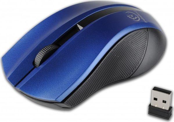 Maus Rebeltec GALAXY, wireless, USB, i zi dhe i kaltërt