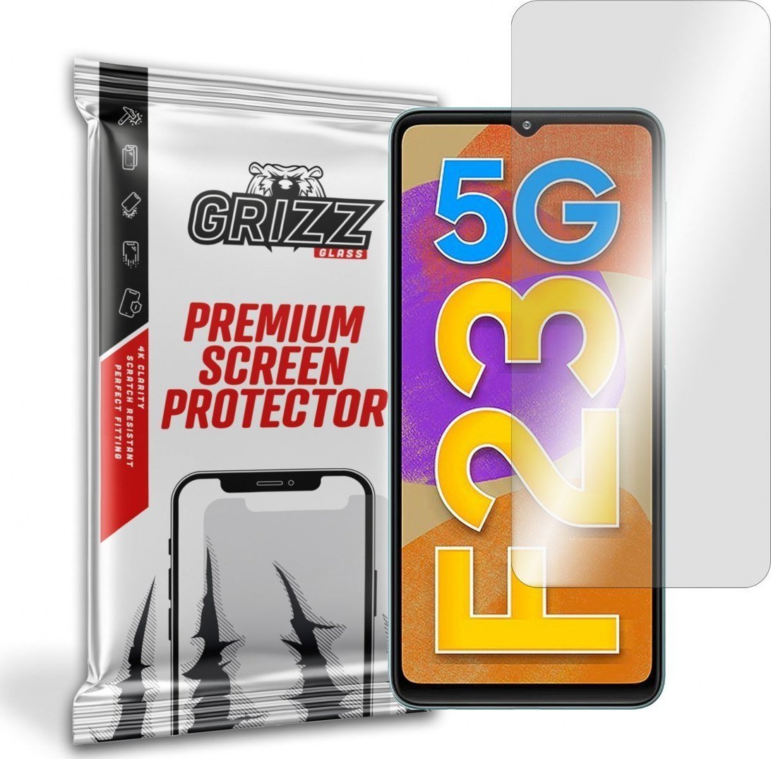 Xham mbrojtës hibrid GrizzGlass për Samsung Galaxy F23, oleofobik, transparencë e lartë