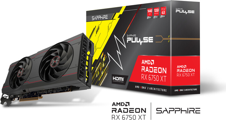 Kartelë grafike Sapphire PULSE RADEON RX 6750 XT GAMING OC 12GB, 12GB GDDR6
