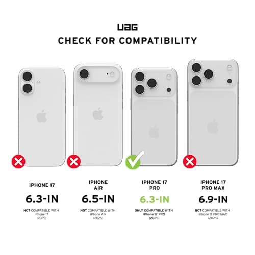 Mbajtëse telefoni Urban Armor Gear Civilian 114545115555, për iPhone 17 Pro, MagSafe, blu