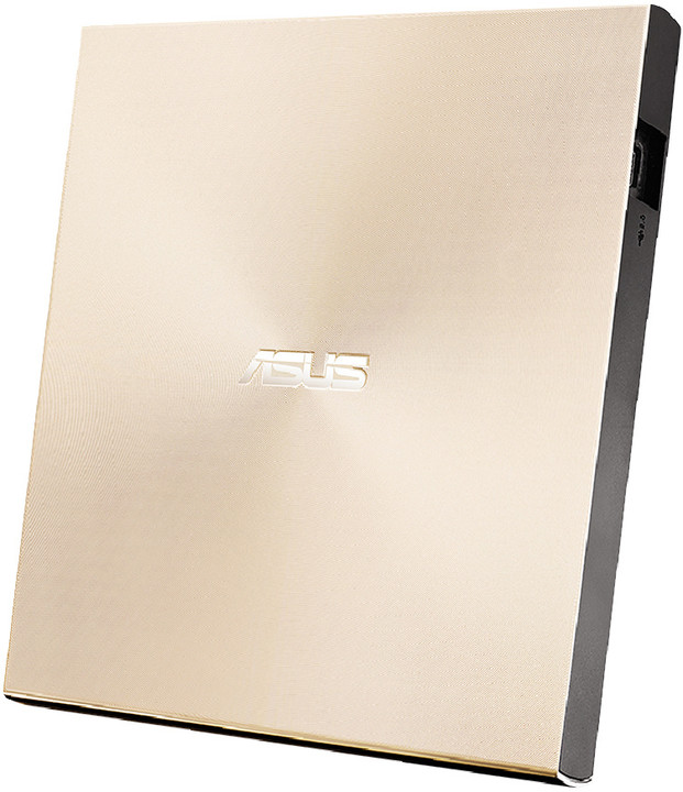 Drive optik ASUS SDRW-08U9M (USB Type-C / A), i jashtëm, i artë