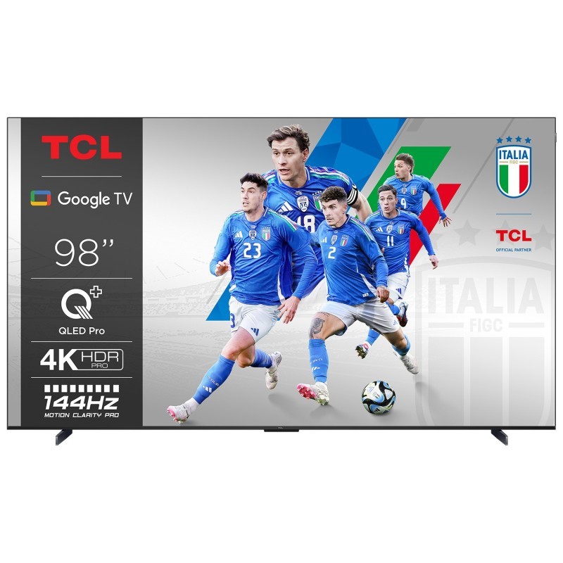 Televizor TCL C65 Series C6 98C655, 98", QLED 4K 144Hz, audio Onkyo, i zi