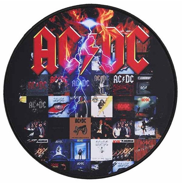 Mouse pad gaming SUPERDRIVE AC/DC, 30 x 30 cm, 3 mm, i zi