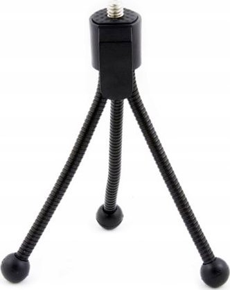 Tripod tavoline Xrec Mini, lartësi 12 20 cm, ngarkesë deri 1 kg, i zi