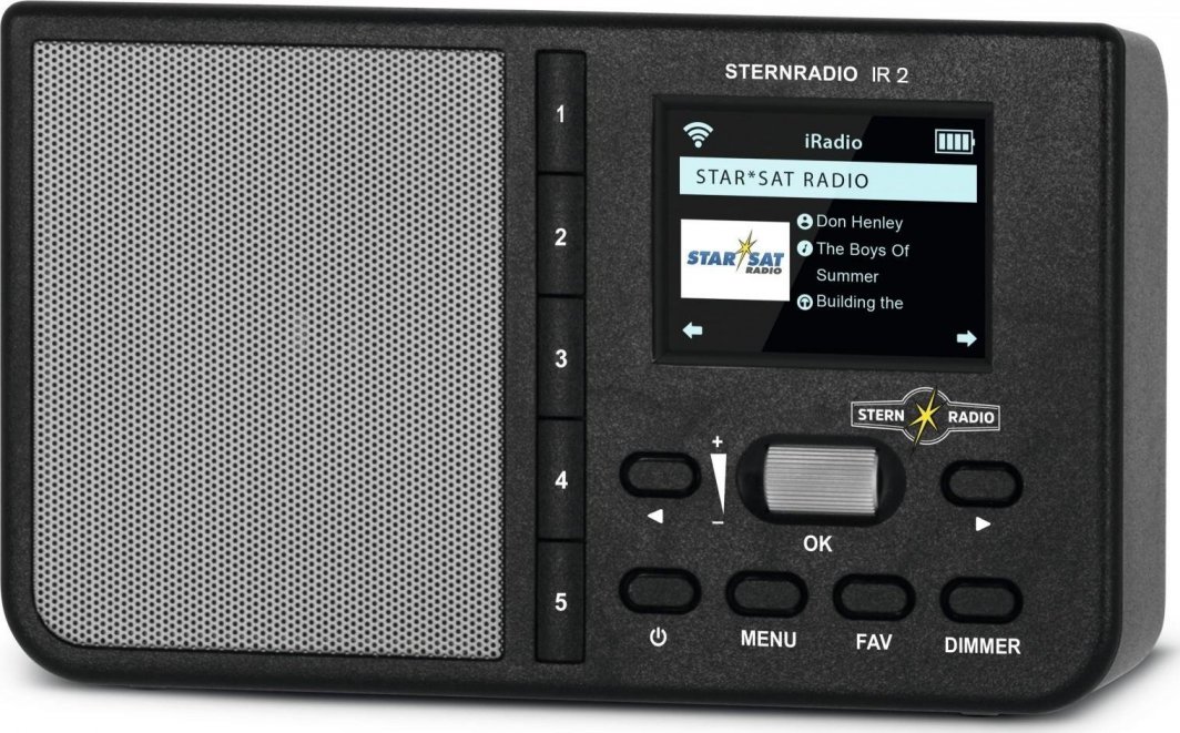 Радио TechniSat SternRadio IR 2, црно