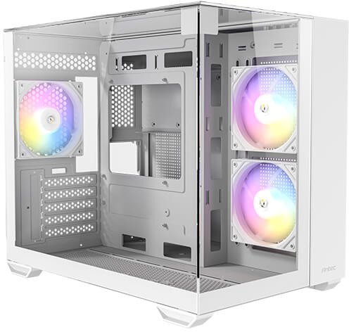 Куќиште за гејминг Antec CX600M Trio, мини куќиште, ARGB, бело