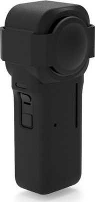 Kuti mbrojtëse Puluz për Insta360 One RS, silikon, me kapak lente, e zezë