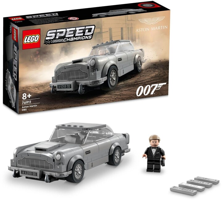 Lodër LEGO® Speed Champions 76911 - 007 Aston Martin DB5