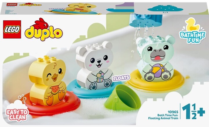 Играчка LEGO® DUPLO® 10965 Bath Fun: Floating Animal Train