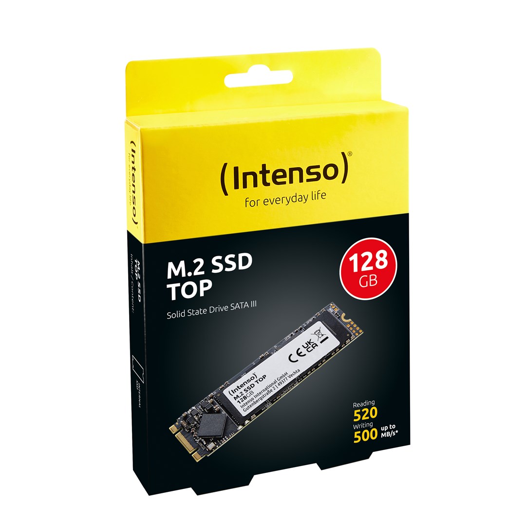SSD M.2 Intenso Top 2280, 128GB, SATA III