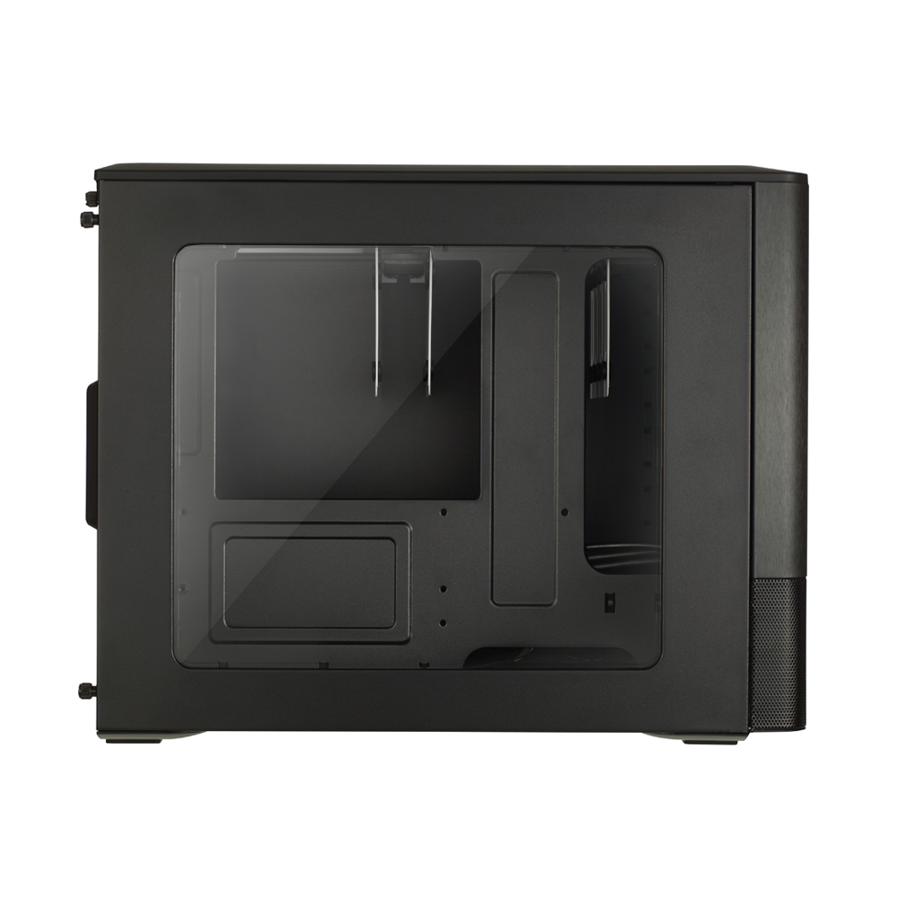 Kasë për PC Fractal Design Node 804/Mini ITX, e zezë