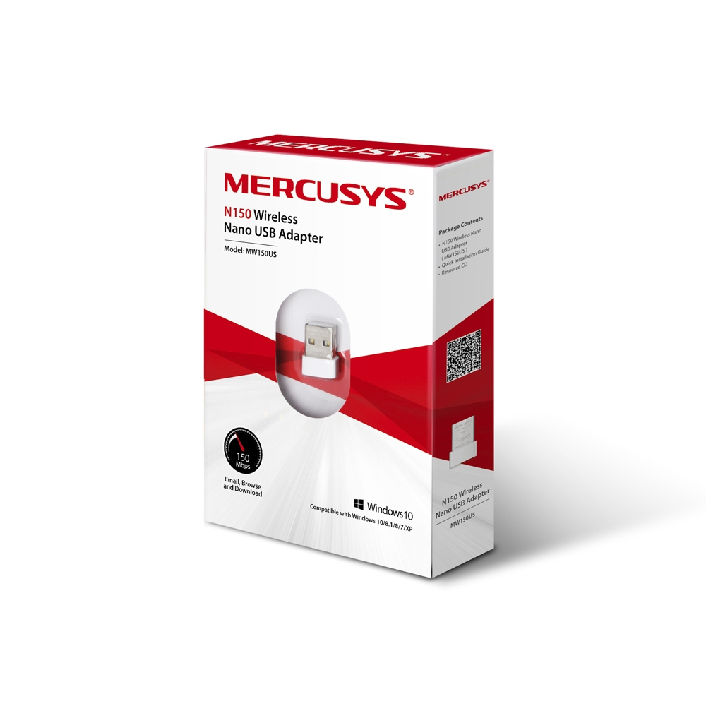 Përshtatës Mercusys A150, USB 2.0, wireless, 150 mbps