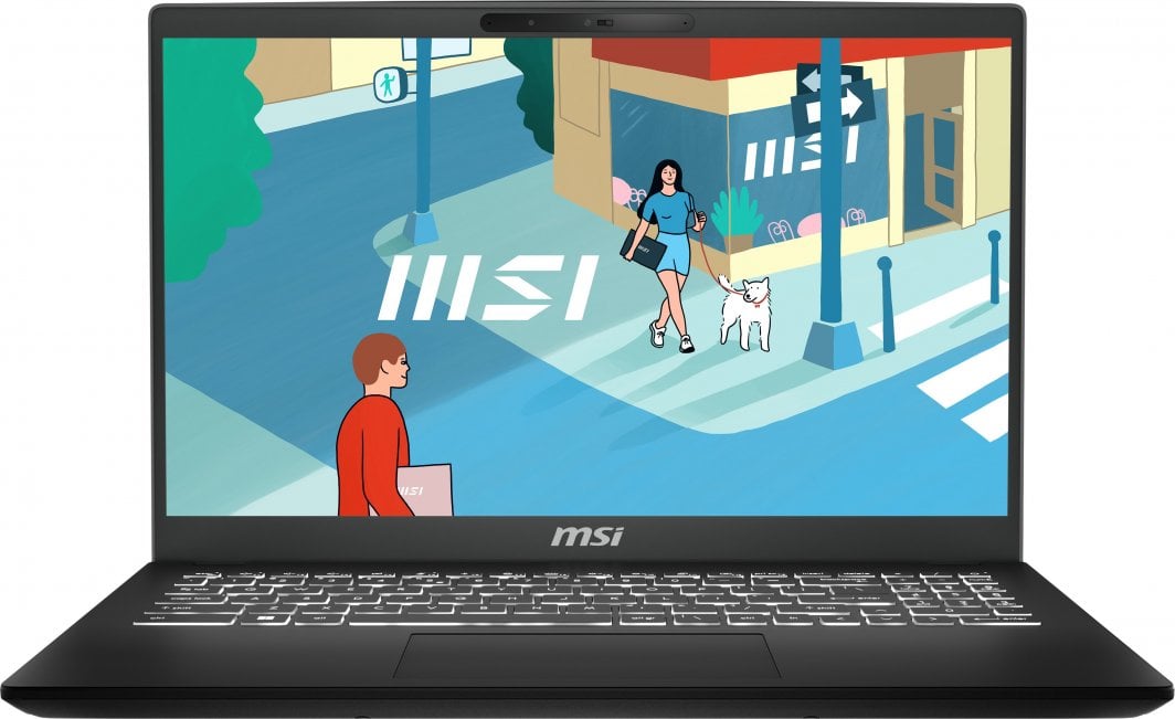 Laptop MSI Modern 15 H C13M, 15.6", Intel Core i5-13420H, 16GB RAM, 512GB SSD