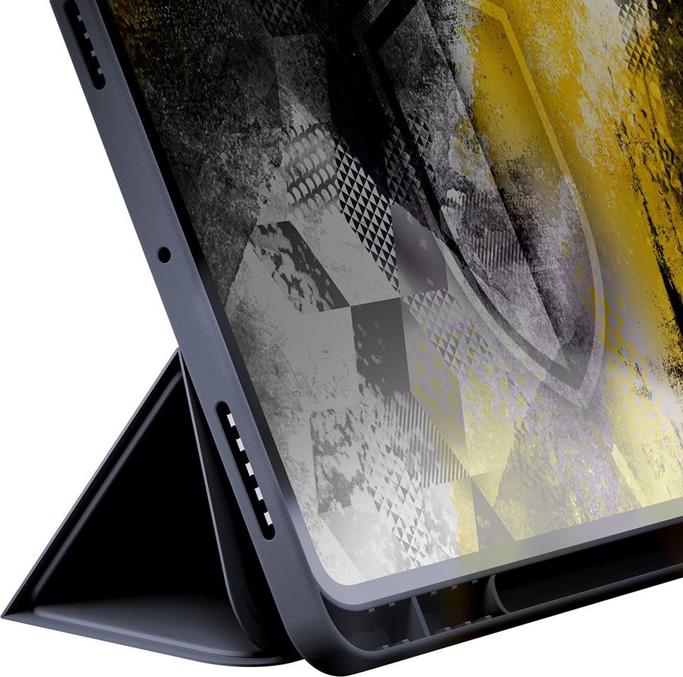 Mbulesë tablet 3MK Soft, për Samsung Galaxy Tab A9+ 12", funksion Wake Sleep, e zezë