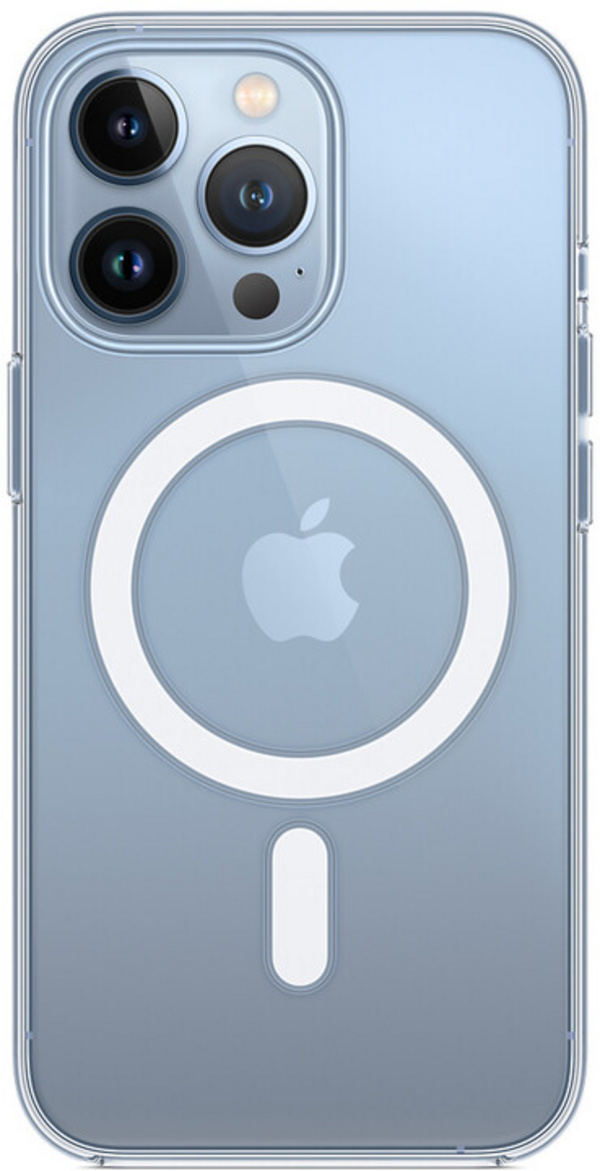 Mbrojtëse Apple me MagSafe për iPhone 13 Pro, transparente
