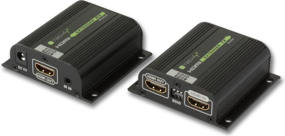 Extender HDMI Techly 100709, Full HD 1080p, deri 40 m, i zi