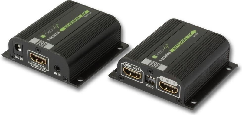 Extender HDMI Techly 100709, Full HD 1080p, deri 40 m, i zi