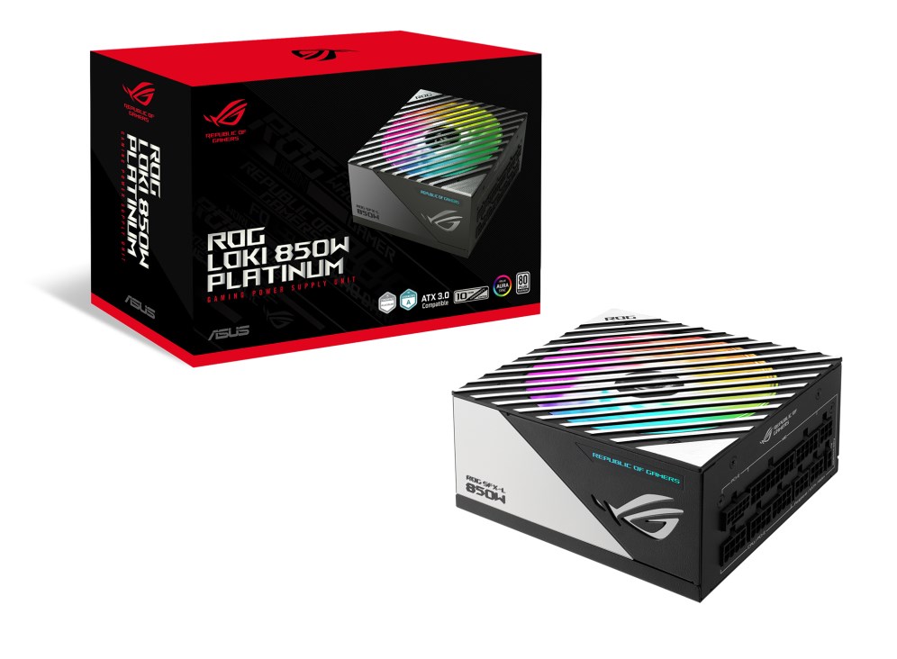 Burim energjie ASUS ROG Loki SFX-L 850W Platinum, 24-pin ATX, 850 W