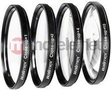 Set lente makro Walimex Pro Close up, 62mm, për objektiv foto, e zezë