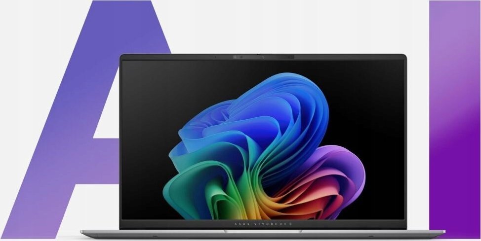 Laptop Asus Vivobook S 15 OLED S5507QA-MA049W, 15.6", Snapdragon X Elite X1E-78-10, 32GB RAM, 1TB SSD