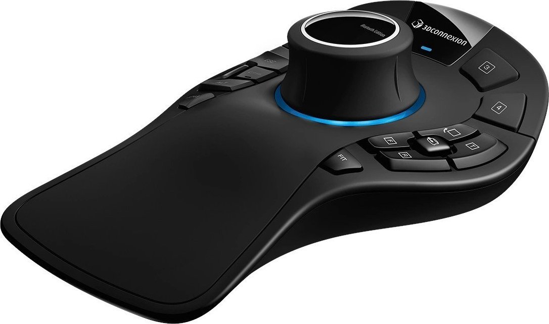 Маш 3D 3Dconnexion SpaceMouse Pro Wireless, безжичен, ергономски, црн