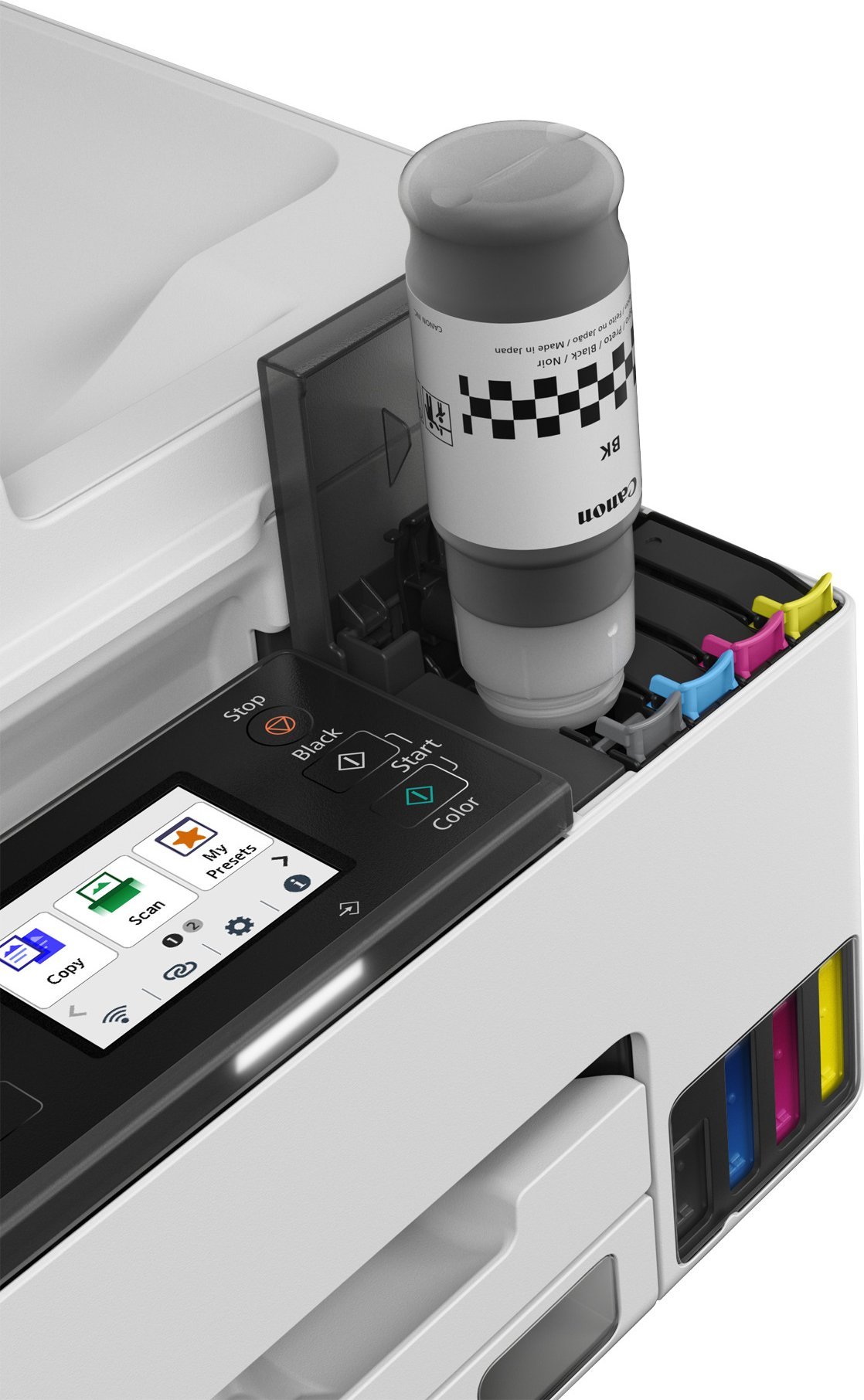Pajisje multifunksionale Canon Maxify GX2050, Inkjet, WiFi, e zezë