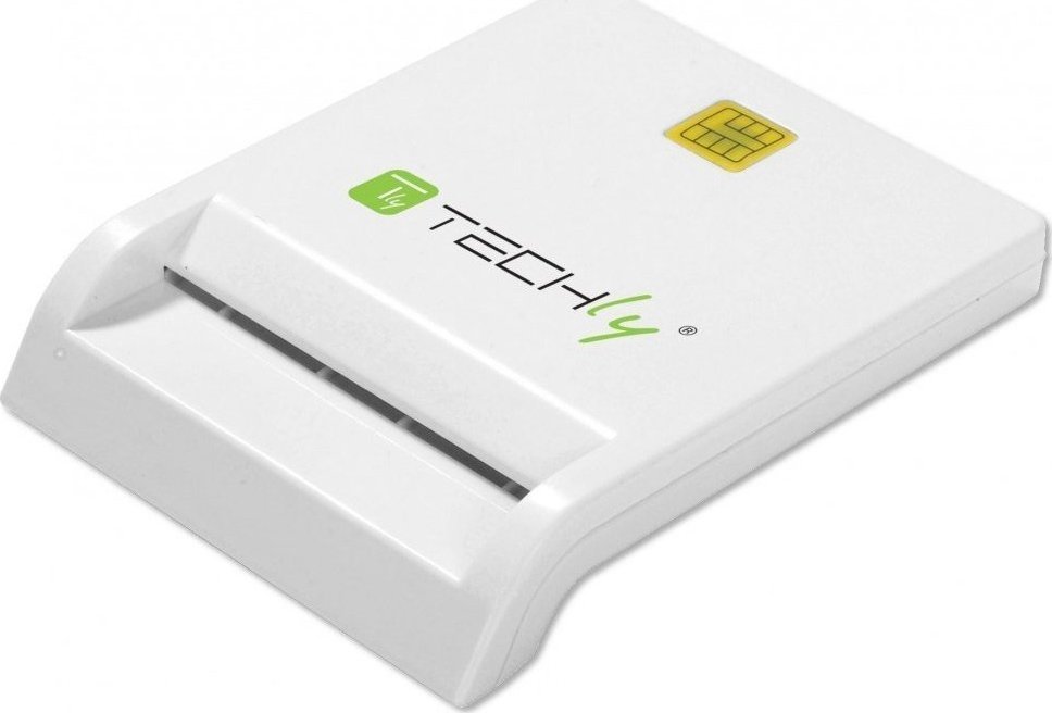 Lexues Smart Card Techly Contact, USB C, 12 Mbps, i zi