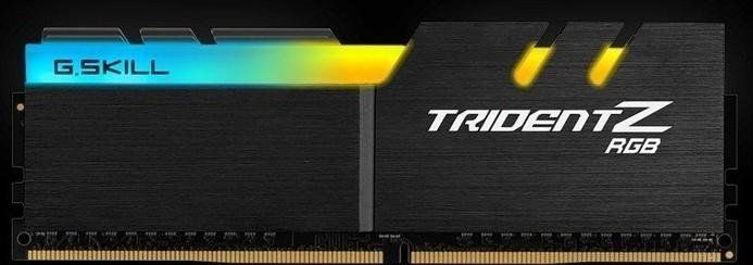 Memorie G.Skill Trident Z RGB, DDR4, 32 GB, 3200 MHz, CL16, F4-3200C16Q-32GTZRX