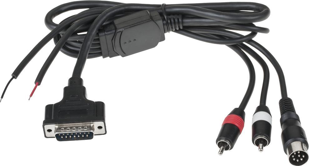 Kabllo për digital changer PeiYing PY-EM02 Panasonic, lidhje emulatori, e zezë