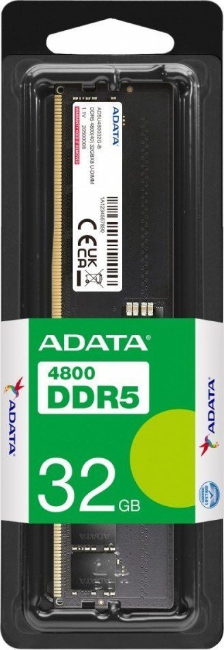 [OUTLET] Memorie ADATA DDR5, 32 GB, 4800 MHz, CL40, AD5U480032G-S