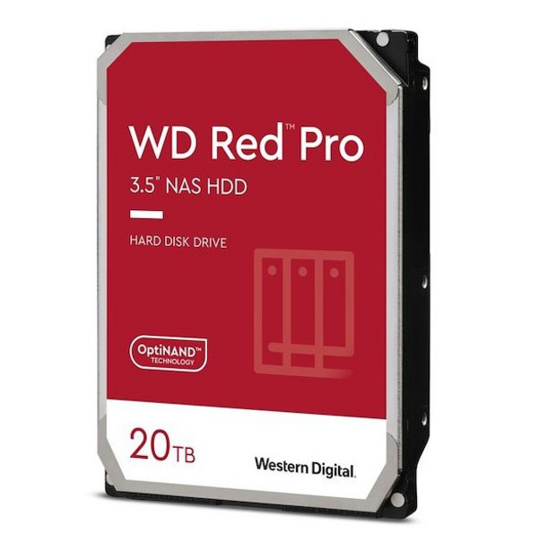 Hard disk Western Digital Red Pro, 20TB, 3.5", 7200RPM, 512MB Cache