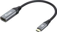 Adapter USB C në HDMI Equip 2.1, 8K 30Hz, gri