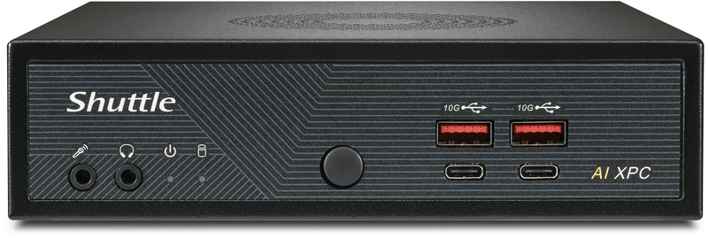 Barebone Shuttle XPC slim DN11H5, Intel Core Ultra 5 125H, 4x 2.5G LAN, i zi