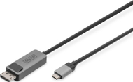 Kабел USB-C во DisplayPort Digitus DB-300334-020-S, 2 m, 8K, црн