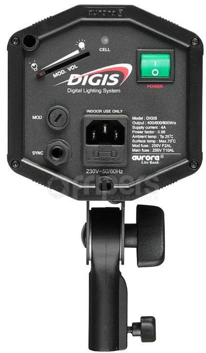 Blic studio Aurora Digis 800, 800Ws, 5500K, i argjendtë