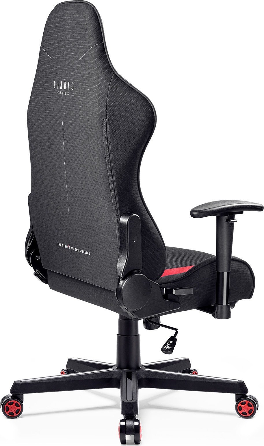Karrige gaming Diablo Chairs X-ST4RTER, mekanizëm rregullimi, zi e kuqe