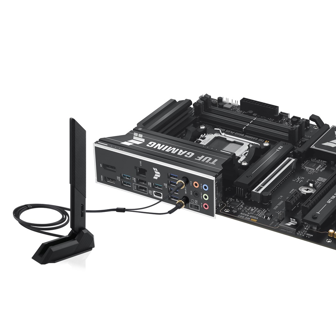 Motherboard ASUS TUF Gaming B850 Plus WIFI, AM5, DDR5, e zezë
