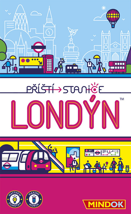 Lojë tavoline Mindok Next station: London