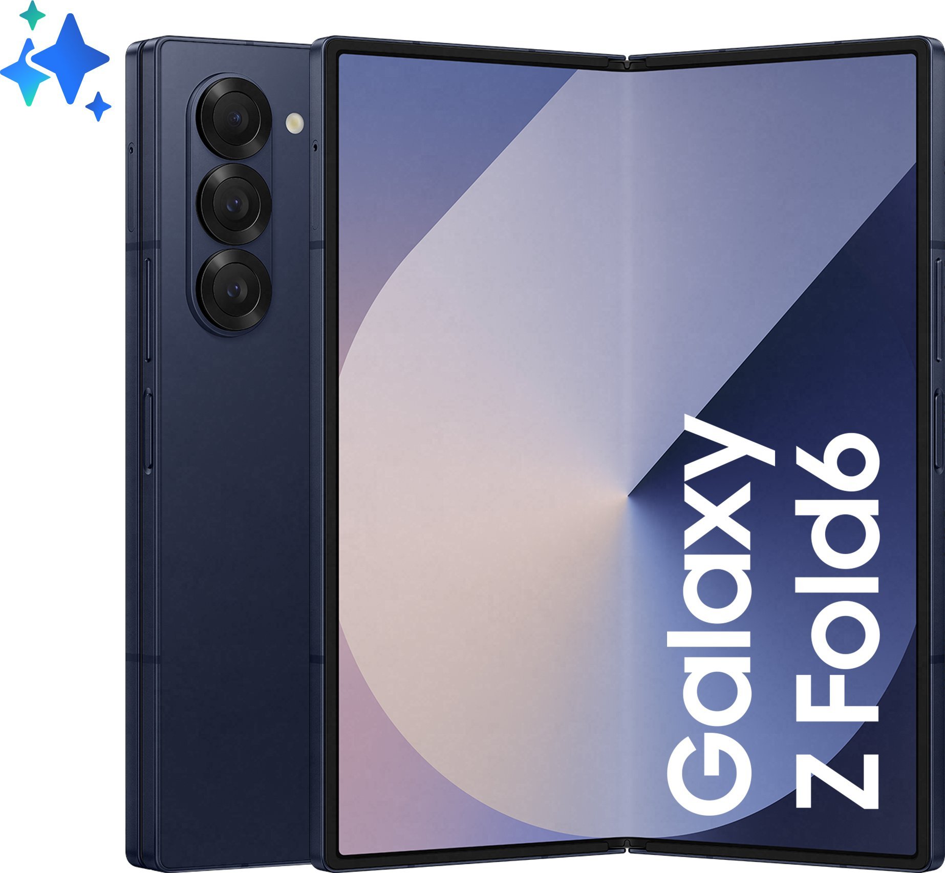 Телефон Samsung Galaxy Z Fold6, 1TB, 5G, сина морнарска