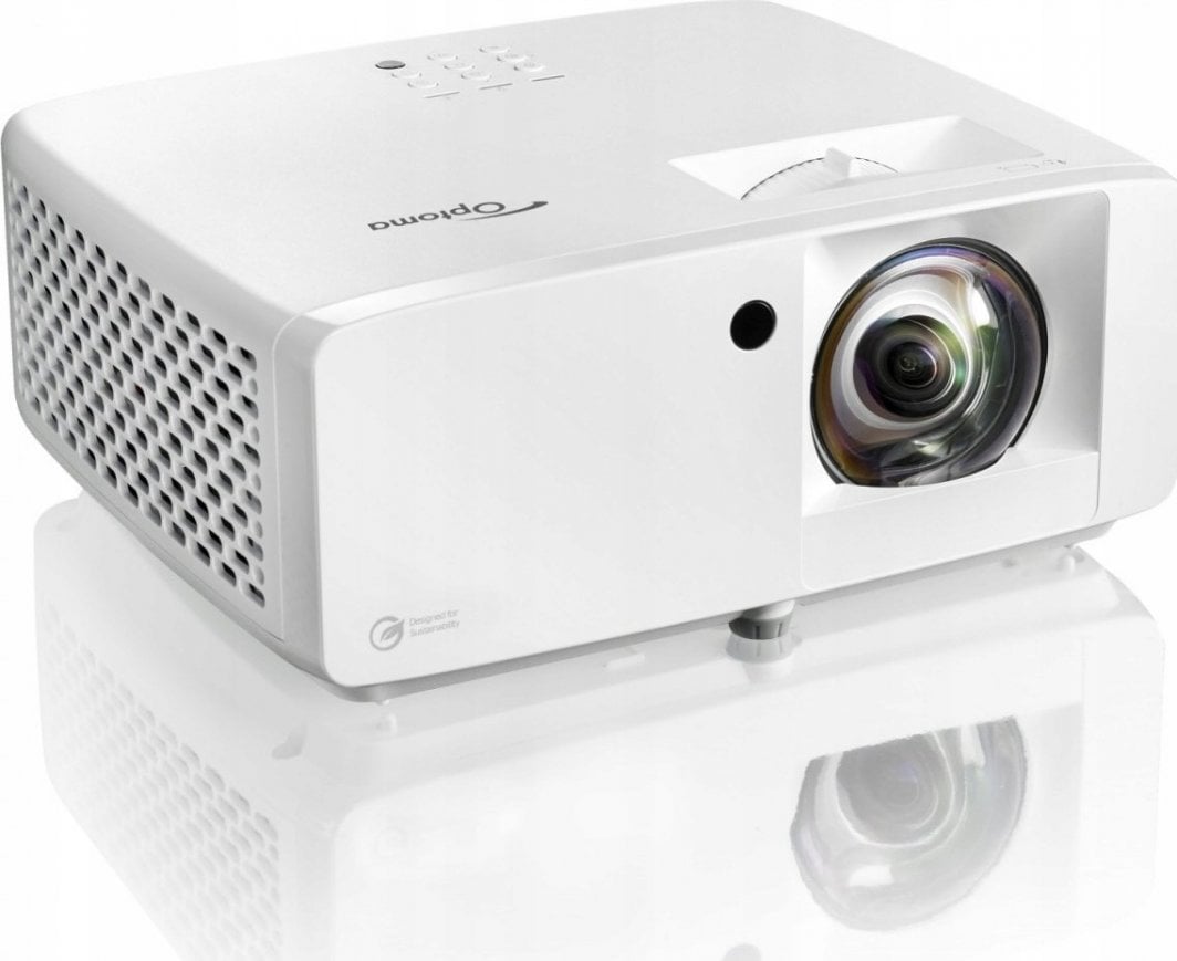 Проектор Optoma UHZ35ST, 4K UHD, 3500 лумени, бел