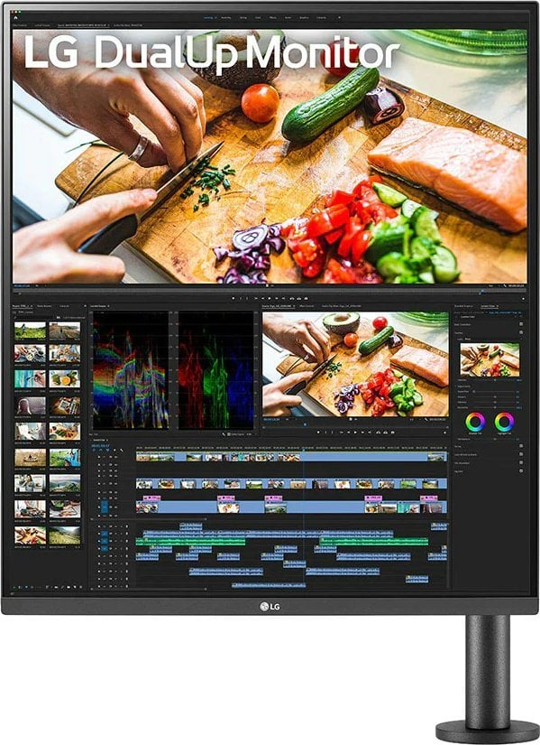 Monitor LG DualUp 28MQ780-B Ergo, 28", 2560 x 2880 (SDQHD), i zi