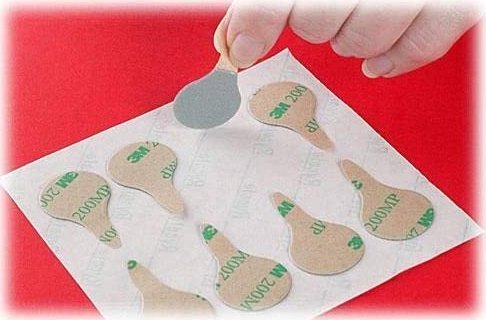 Aksesorë mikrofoni Rycote Undercovers, 30 Undercover, 30 Stickies, të zinj